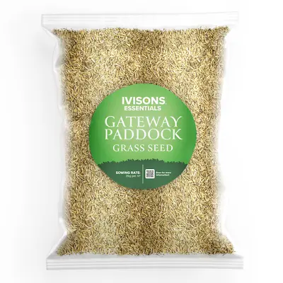 1kg Ivisons Premium Over Seed Pastures Green Grass Seed Gateway Paddock  • £10.99