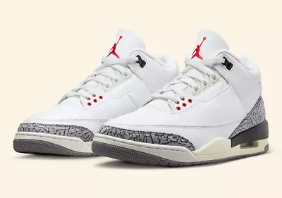 BRAND NEW Jordan 3 White Cement Reimagined US10.5 Mens ✅FREE SHIPPING✅ • $430