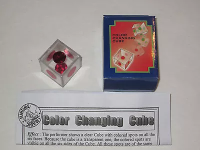 £5.58 • Buy Color Changing Cube Magic Trick - Pocket, Close-Up, Walk-Around & Table Hopping