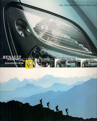 Renault Scenic RX4 Salomon Limited Edition 2001 UK Market Sales Brochure • £26