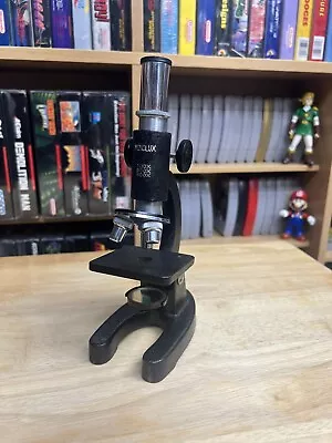 Rare 1960s Monolux Microscope: Vintage Original 100x-300x Magnification • $35