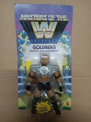 WWE Masters Of The Universe Goldberg Wave 6 Unpunched MOTU Action Figure. Ty10 • $12