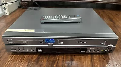 Samsung DVD-V1000 DVD/VCR Combo DVD To VHS Recorder Tested Working • $69.95
