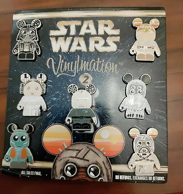 Star Wars Collector Pins -Disney Vinylmation Set 2 - With Tarkin Mystery Figure • $39.95