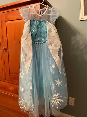 Elsa Halloween Costume Little Girls Size 110cm / 5 - 6 Years • $12.99