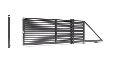 £2093 • Buy MODERN SLIDING DRIVEWAY GATE / METAL GATE - Model: BR.12.1.2 HIGHEST QUALITY