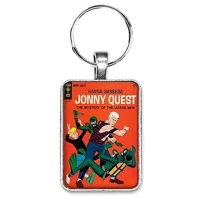 Johnny Quest The Mystery Of The Lizard Men Cover Key Ring Or Necklace Comic Book • $12.95