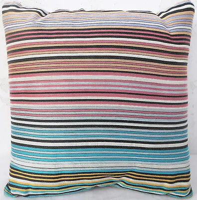 MISSONI CUSHION SILK BLEND 30x30cm  FEATHER & DOWN NOMITE ASSOPIUMA CLAREMONT 42 • £85