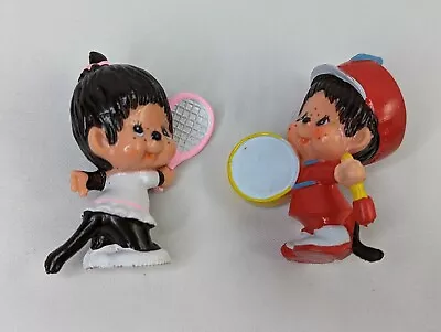 Sekiguchi Monchhichi Figure Lot Band Drummer Tennis Player • $17.95