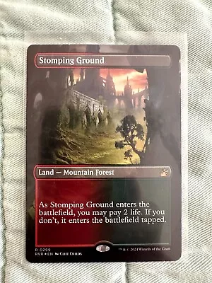 Stomping Ground - Borderless Foil - Ravnica Remastered - MTG Magic - NM • $18