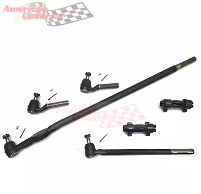 HD Ford F250 Tie Rod Drag Link Sleeve Steering Suspension Kit 1985 - 1994 4x4 • $179