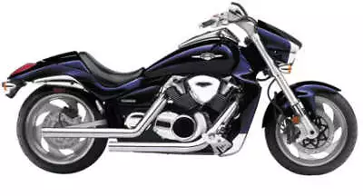 Cobra Chrome Dragster Full Exhaust System For Suzuki Boulevard M109R 06-14 • $1261.41