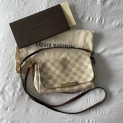 $550 • Buy Louis Vuitton PM Favorite Damier Azur Bag