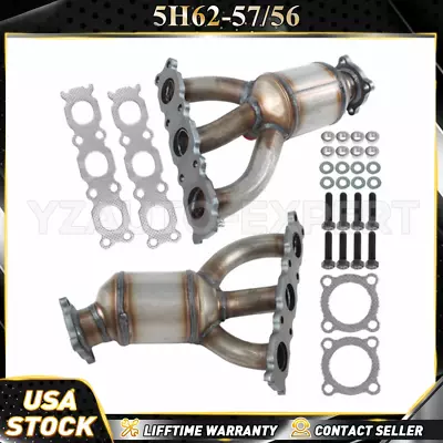 Manifold Catalytic Converters Fit For 2007-2010 Volvo XC90 3.2L Left & Right • $138.59