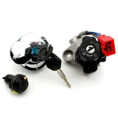 $43.97 • Buy Ignition Switch Fuel Gas Tank Cap Seat Lock For Yamaha XVS1100 V-Star Silverado