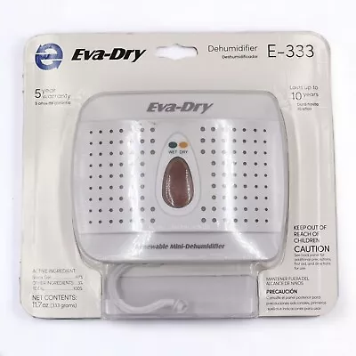 Eva Dry E-333 Renewable Mini Dehumidifier • $19.99