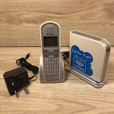 £5.99 • Buy Philips VOIP 321 Phone Cordless Phone With VIOP Function Untested MISSING DRIVER