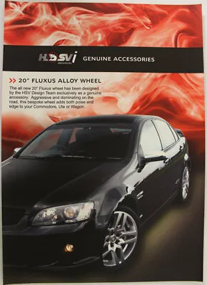 HSVi Genuine Accessories Leaflet VE Commodore Holden Memorabilia Rare • $30.60