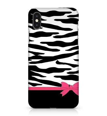 $19.11 • Buy Black White Zebra Animal Soldier War Pink Ribbon Camo Print Phone Case Cover