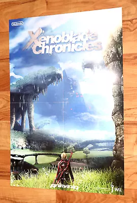 Xenoblade Chronicles / Monster Hunter Orage Manga Rare Promo Poster 56x40cm • $62.96