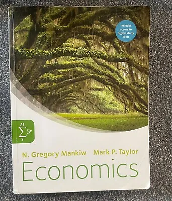 Economics 3rd Edition By Mark P. Taylor N. Gregory Mankiw (Paperback 2015) • £5.50