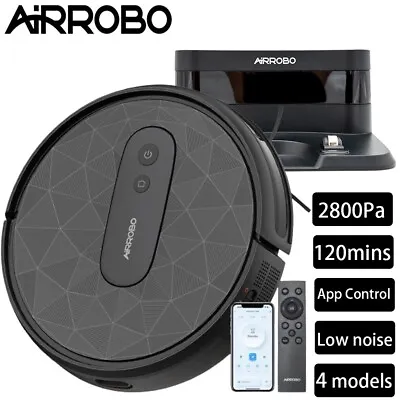 🔥🔥🔥AIRROBO Robot Vacuum Cleaner Self-Charging 2800Pa Suction 120mins Runtime • $59.48