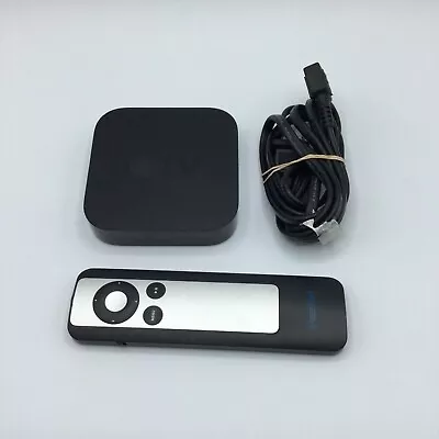 Apple TV 3rd Generation HD Media Streamer A1427 With Power Cord And Remote • $12.99