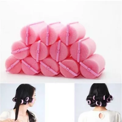 Magic Foam Cushion Rollers Sponge Hair Care Vintage Styling Soft Curler • $16.49