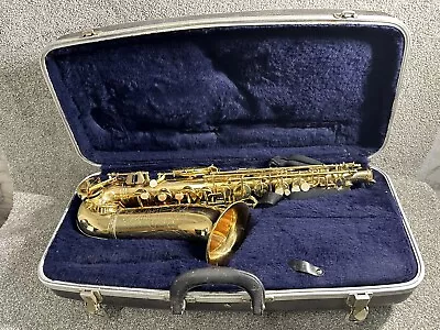 Vintage C.G Conn Shooting Star Alto Saxophone With Conn Hard Case N82028 • $179.95