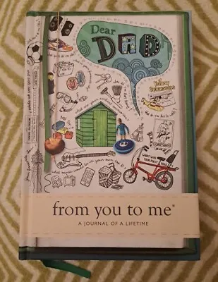 Dear Dadfrom You To Me Journal Of A Lifetime Hardcover IDEAL  FOR FATHERS DAY  • £4.99