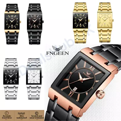 FNGEEN Luxury Fashion Quartz Watch 30MTRS Waterproof Men Sports Style Wristwatch • £22.85