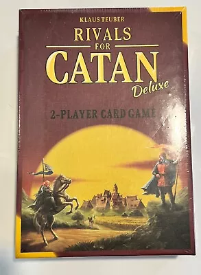Sealed THE RIVALS FOR CATAN Card GAME Sealed 2010 MAYFAIR 3131 Klaus Teuber • $15
