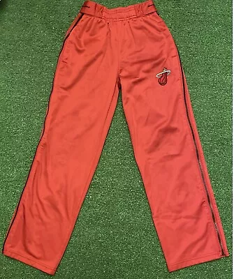 NBA Miami Heat Youth Zipway Small Red Zippered Warm Up Sweatpants • $15