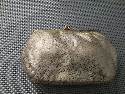 £3 • Buy Vintage Evening Bag Gold Sparkles Maclaren Norwich Missing Chain Handle