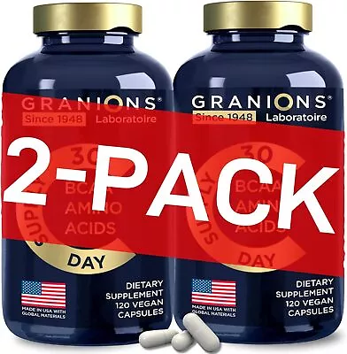 Essential Amino Acids Supplement For Men & Women - All 9 BCAAs EAA...  • $51.95