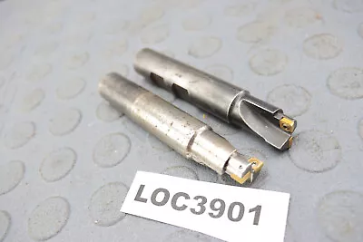 Carboloy 3/4'' Indexable End Mill Cutter  R417.19-00.75-3 Lot Of 2 Loc3901 • $65