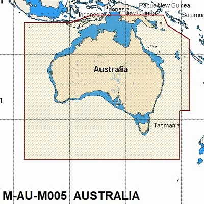 C-map Max M-au-m005 Wide Area Chart C-card Australia • $251.39