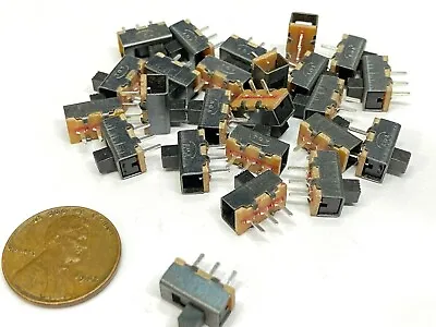 25 Pieces Slide Switch SS-12F17 1P2T 3Pin 2 Position SPDT On/off  E19 • $9.65