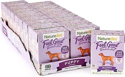 Naturediet - Feel Good Wet Dog Food Natural And Nutritionally Balanced Puppy • £22.90