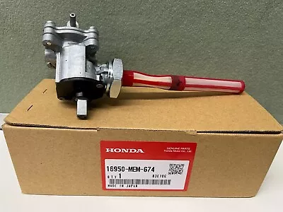 Honda OEM Fuel Valve Petcock On Off Switch VTX1300C/R/S/T 16950-MEM-674 New • $108