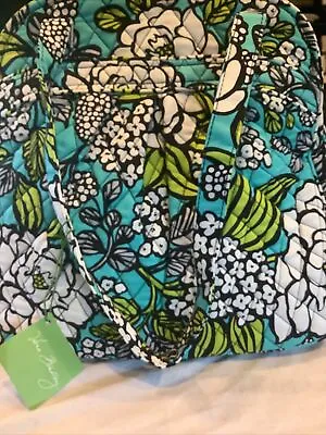 NWT~ Vera Bradley Island Blooms Sweet Pleat Tote Bag Purse • $36.09