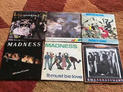 £12 • Buy Madness Mixed Lot Picture Sleeves 7 In Singles Stiff Records