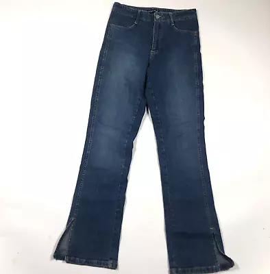 Vitamina Womens Regular Fit Bootcut Jeans Size 44 Mid Rise Medium Wash • $19.99