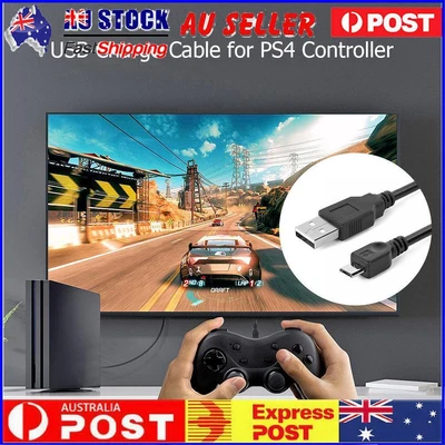 $9.89 • Buy 3m Micro USB Charger Cable For Sony PS PS4 Wireless Controller