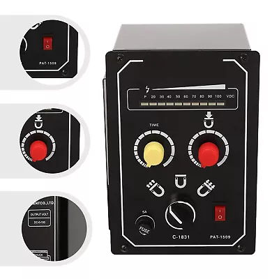 Electro Magnetic Chuck Controller CC-5A 0-100V DC Magnetic Force Adjustable 110V • $179