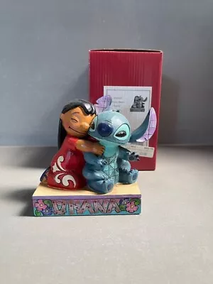 Disney Traditions Jim Shore Lilo And Stitch Ohana Means Family • $74
