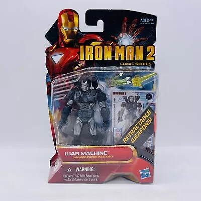 War Machine Marvel Universe Iron Man 2 Comic Series NIP 3.75” Avengers Armor 23 • $17.99