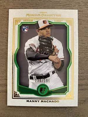 2013 Topps Museum Collection - Green #70 Manny Machado 138/199 (RC) Rookie • $49.99