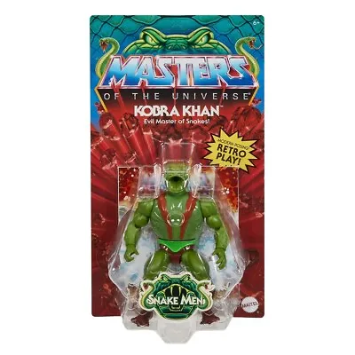 Masters Of The Universe Origins KOBRA KHAN Figure 2022 Mattel Snake Men MOTU • $17.25