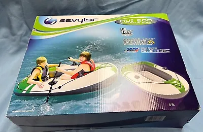 Sevylor HUI 200 (2) Person Inflatable Boat To 370 Lbs -NEW • $35